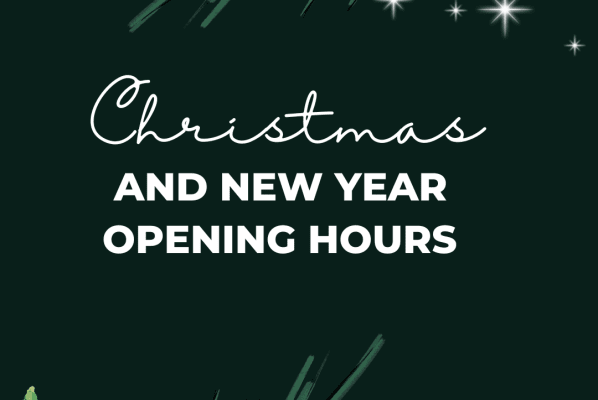 Christmas and New Year Opening Hours